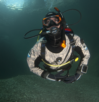 Dry Suit Diver